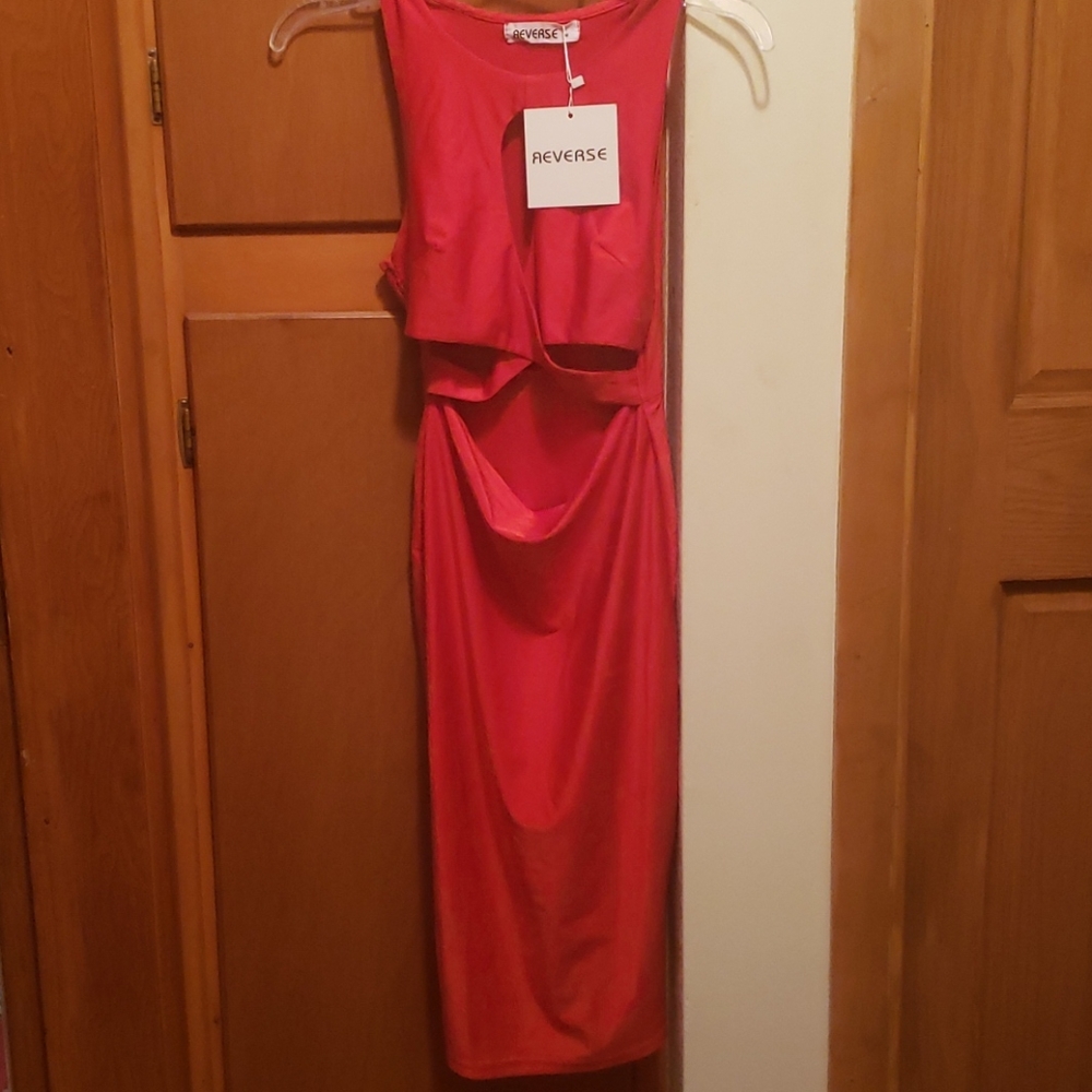 Red dress